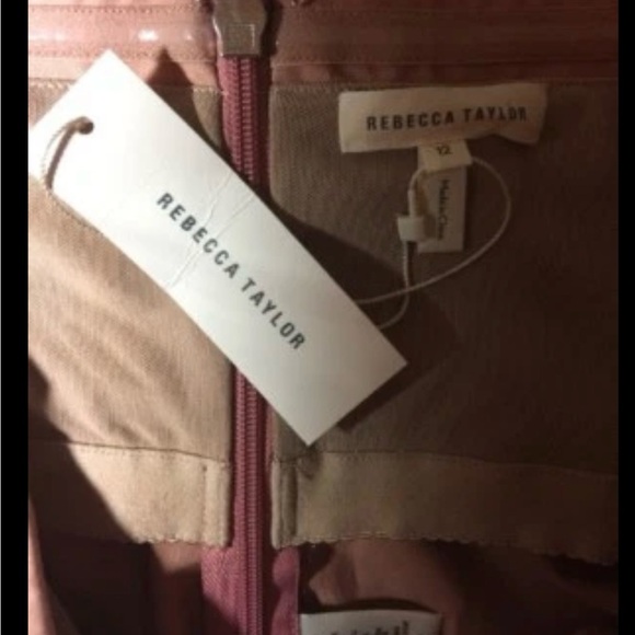 DESIGNER CROP PARTY SHIRT Rebecca Taylor Off Shoulder NWT $250 Bra Top Ruffle 12 - Picture 8 of 12